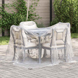 Vidaxx transparent betræk med øjne 2x2 m polyethylen