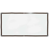 Vidaxx transparent presenning med gennemføringer 1x2 m polyethylen