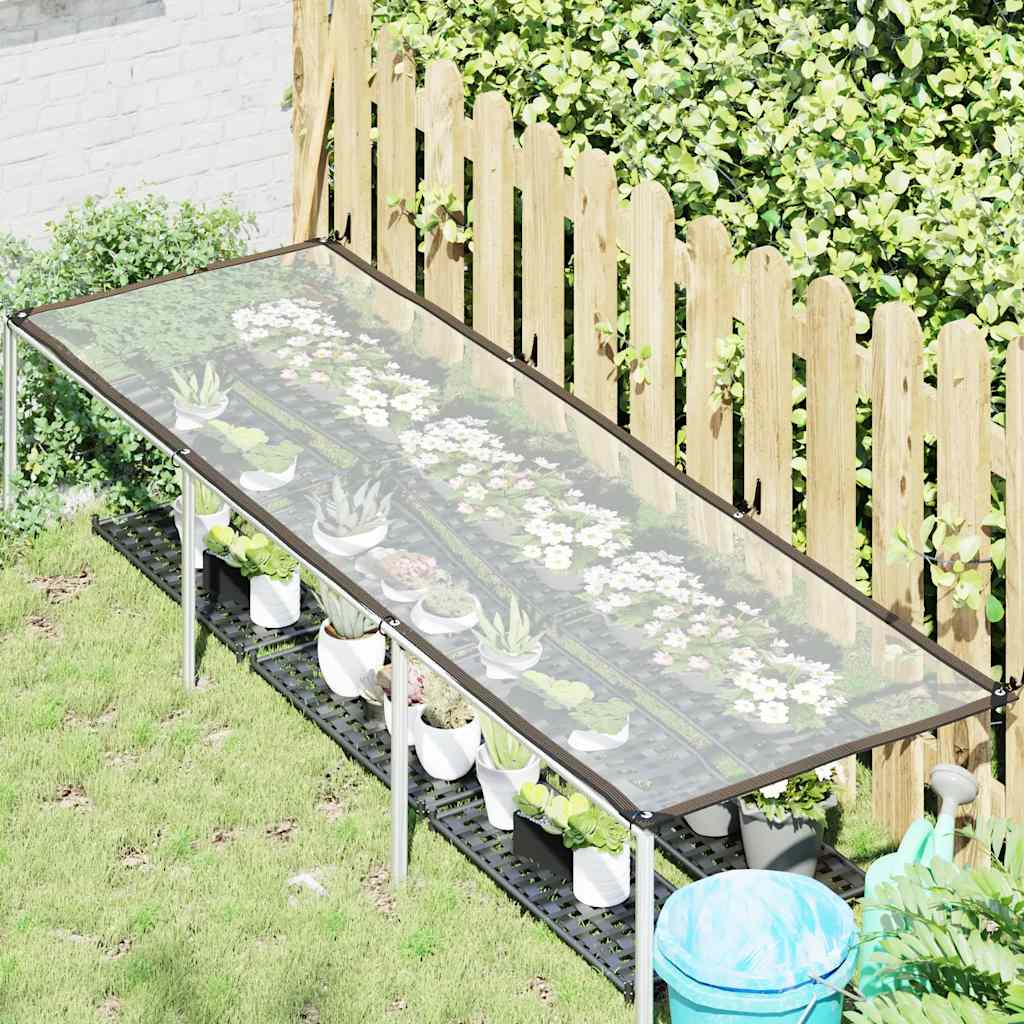Vidaxx transparent presenning med gennemføringer 1x3 m polyethylen