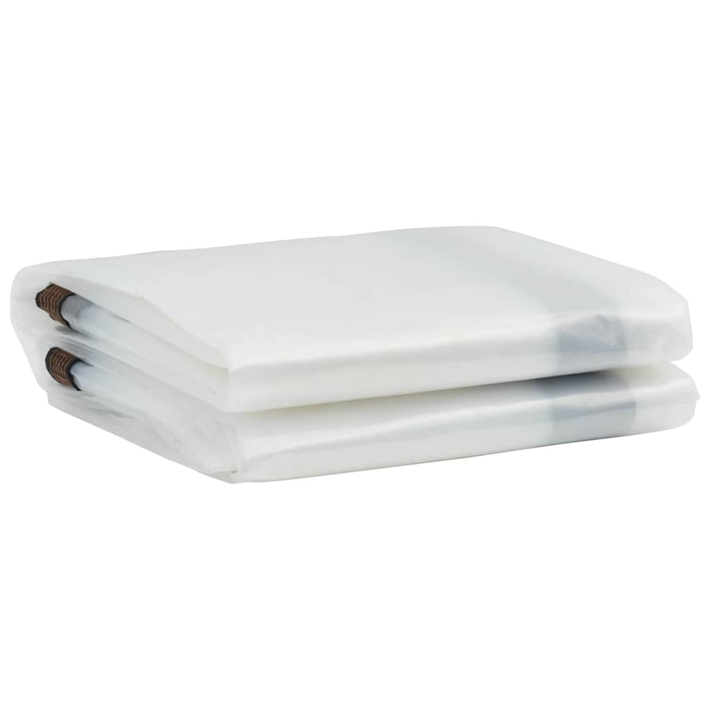 Vidaxx transparent presenning med gennemføringer 3x6 m polyethylen