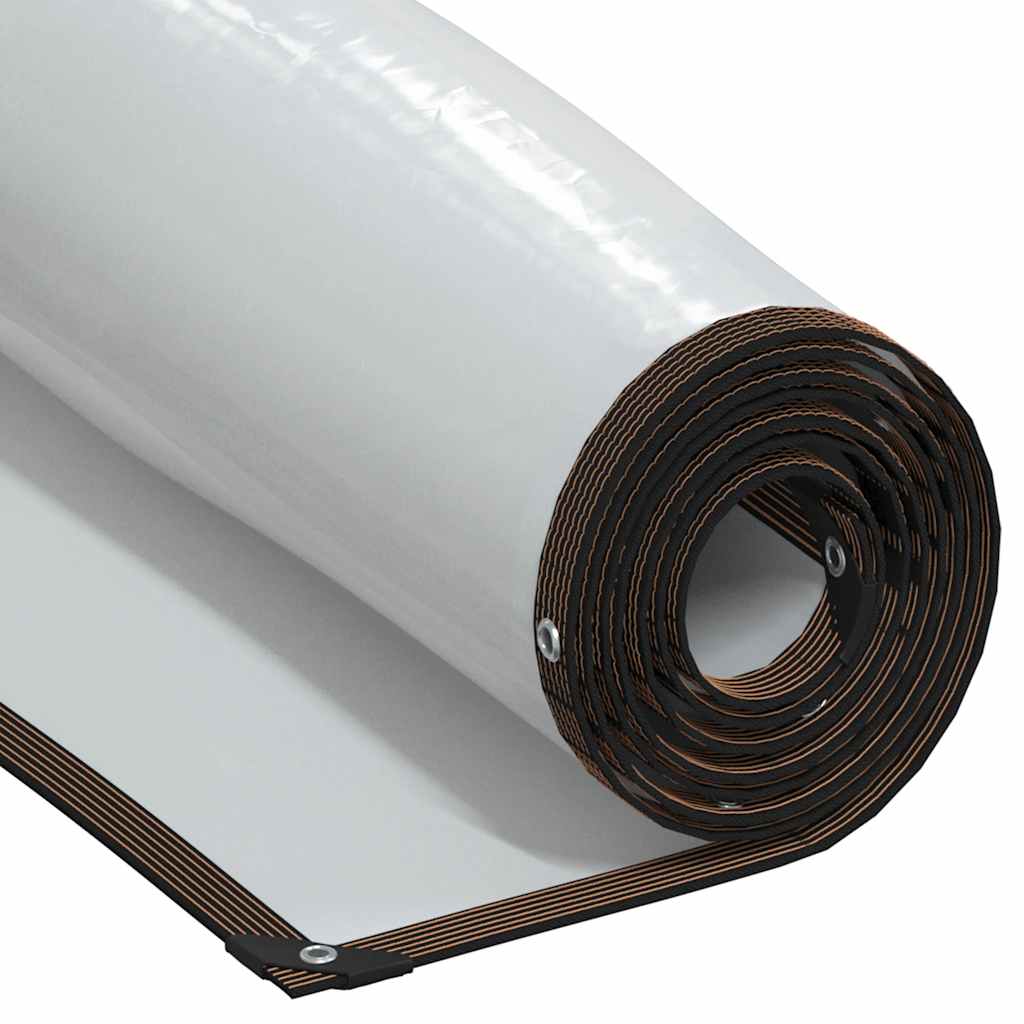 Vidaxx transparent presenning med gennemføringer 4x10 m polyethylen
