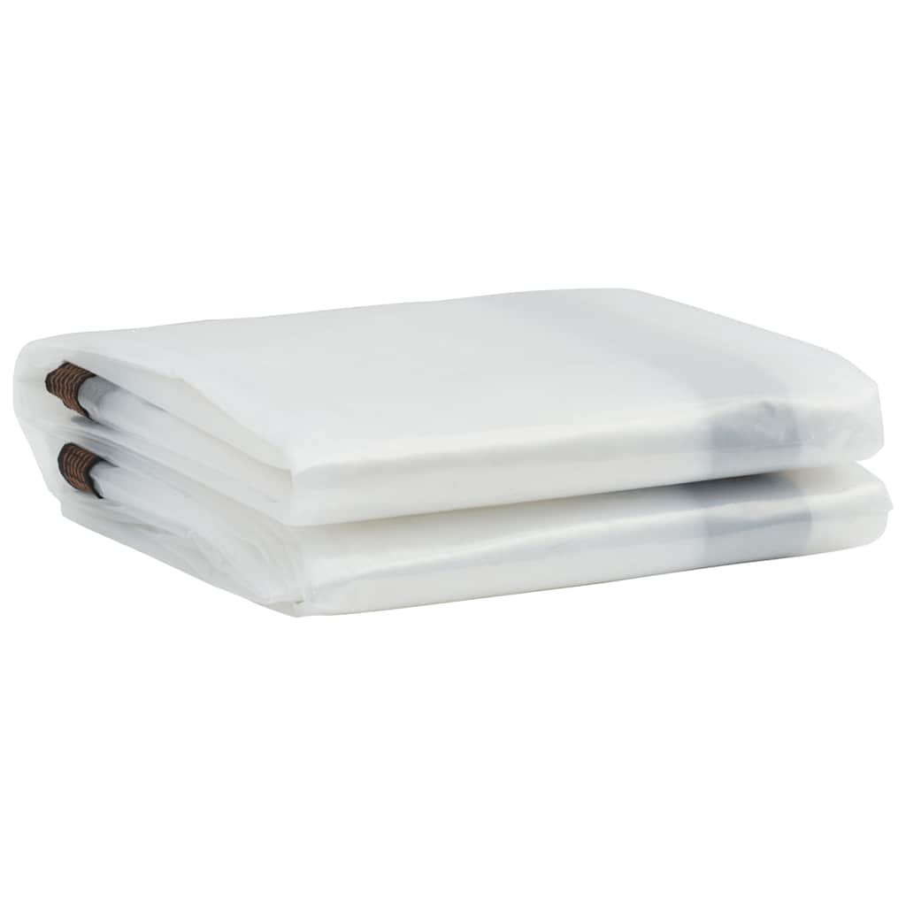 Vidaxx transparent presenning med gennemføringer 5x6 m polyethylen