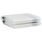 Vidaxx transparent presenning med gennemføringer 5x8 m polyethylen