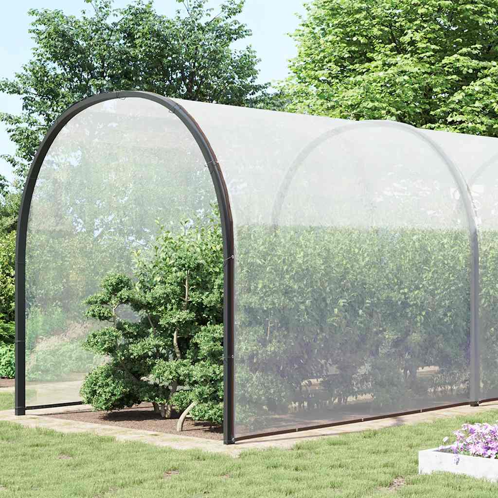Vidaxx transparent presenning med gennemføringer 10x12 m polyethylen