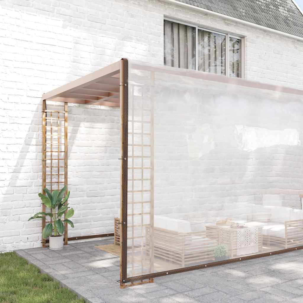 Vidaxx transparent presenning med gennemføringer 10x12 m polyethylen