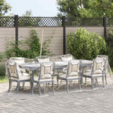 VidaXL gennemsigtig presenning med gennemføringer 2x5 m PVC