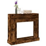 Vidaxl haardombouw 100x30x87,5 cm bewerkt hout gerookt eikenkleurig
