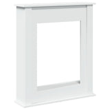 Vidaxl haardombouw 75x20x87,5 cm bewerkt hout wit