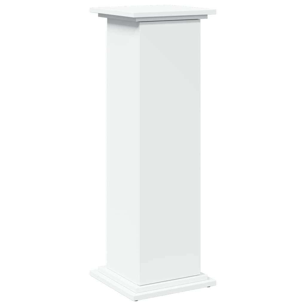 Vidaxx sokkel med opbevaringsplads 31x30x90 cm færdig træ hvid