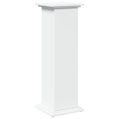 Vidaxx sokkel med opbevaringsplads 31x30x90 cm færdig træ hvid