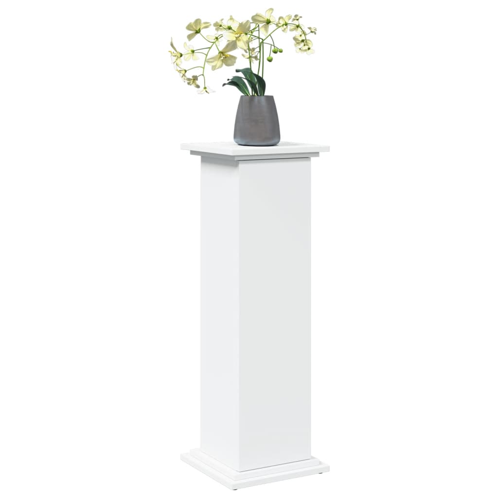 Vidaxx sokkel med opbevaringsplads 31x30x90 cm færdig træ hvid