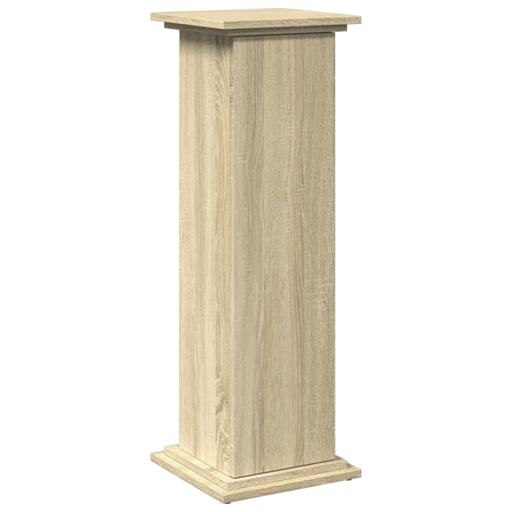 Vidaxx sokkel med opbevaringsplads 31x30x90 cm færdigt træ sonoma eg