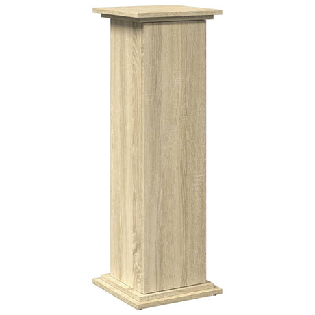 Vidaxx sokkel med opbevaringsplads 31x30x90 cm færdigt træ sonoma eg