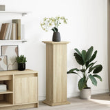 Vidaxx sokkel med opbevaringsplads 31x30x90 cm færdigt træ sonoma eg