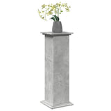 Vidaxx sokkel med opbevaringsplads 31x30x90 cm konstrueret træ betongrå