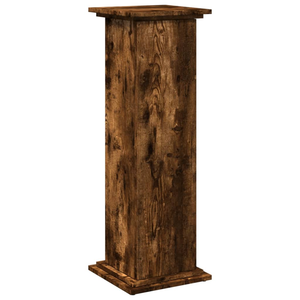 Vidaxx sokkel med opbevaringsplads 31x30x90 cm forarbejdet træ, røget eg