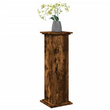 Vidaxx sokkel med opbevaringsplads 31x30x90 cm forarbejdet træ, røget eg
