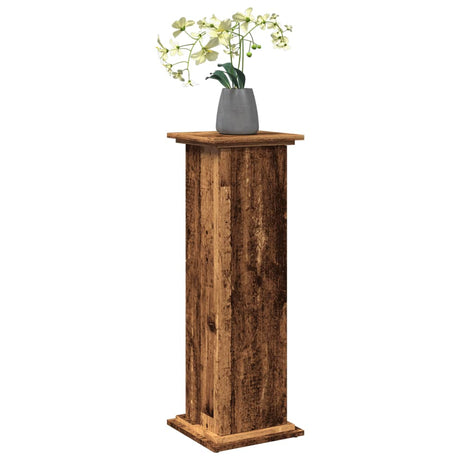 Vidaxx sokkel med opbevaringsplads 31x30x90 cm færdigt træ, gammel træfarve