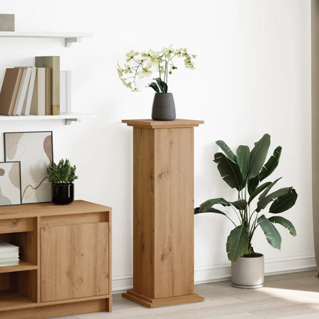 Vidaxx sokkel med opbevaringsplads 31x30x90 cm træ, håndværksfarvet eg