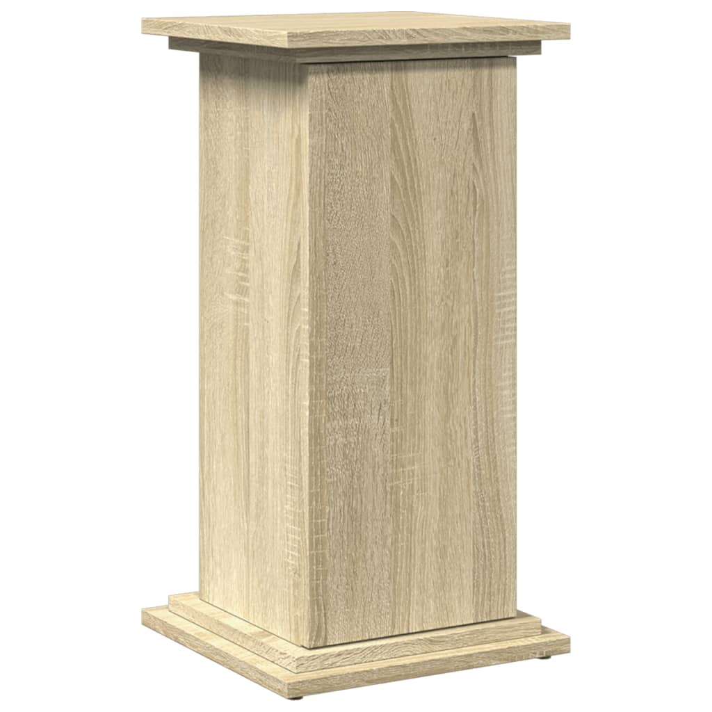 Vidaxx sokkel med opbevaringsplads 31x30x60 cm færdigt træ sonoma eg