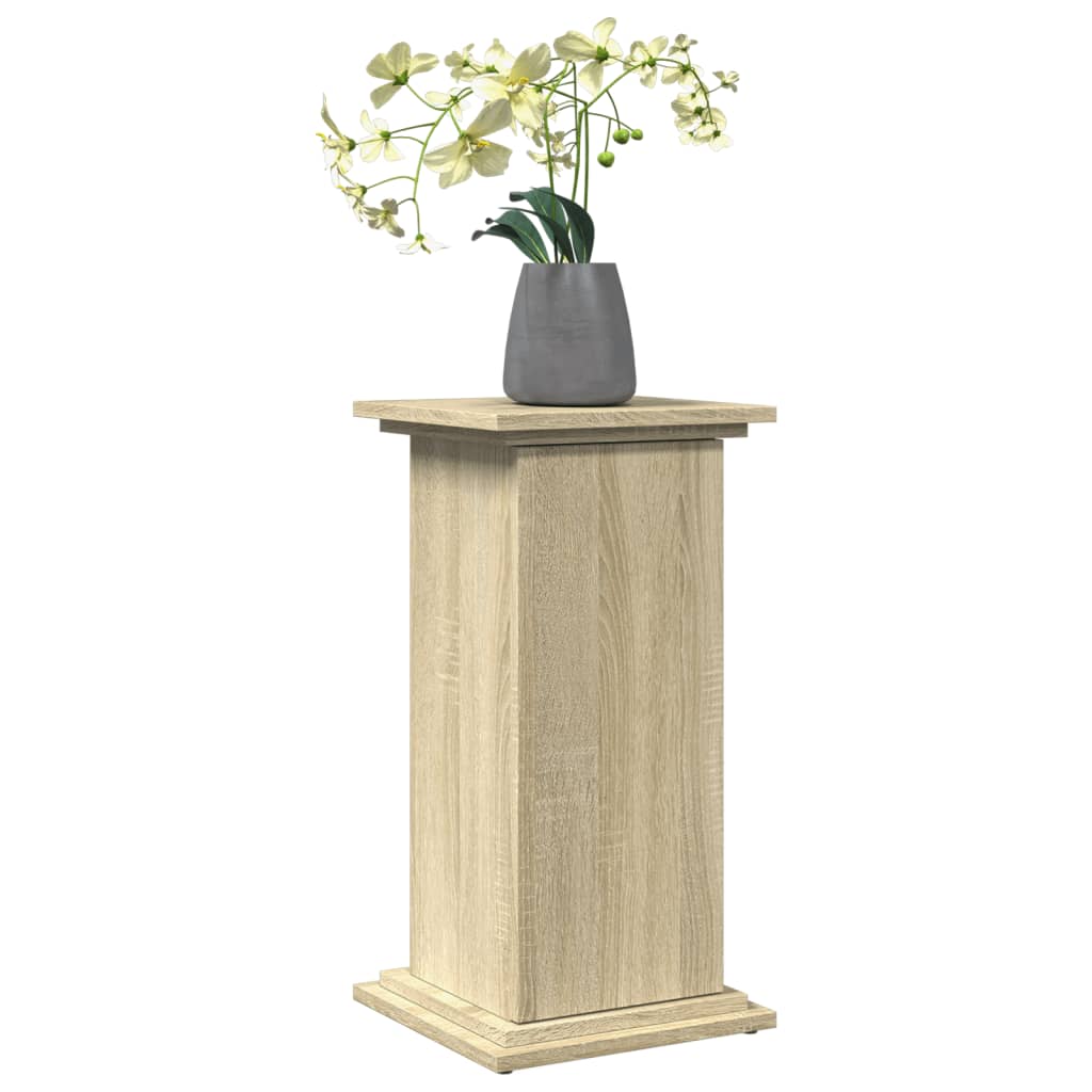 Vidaxx sokkel med opbevaringsplads 31x30x60 cm færdigt træ sonoma eg