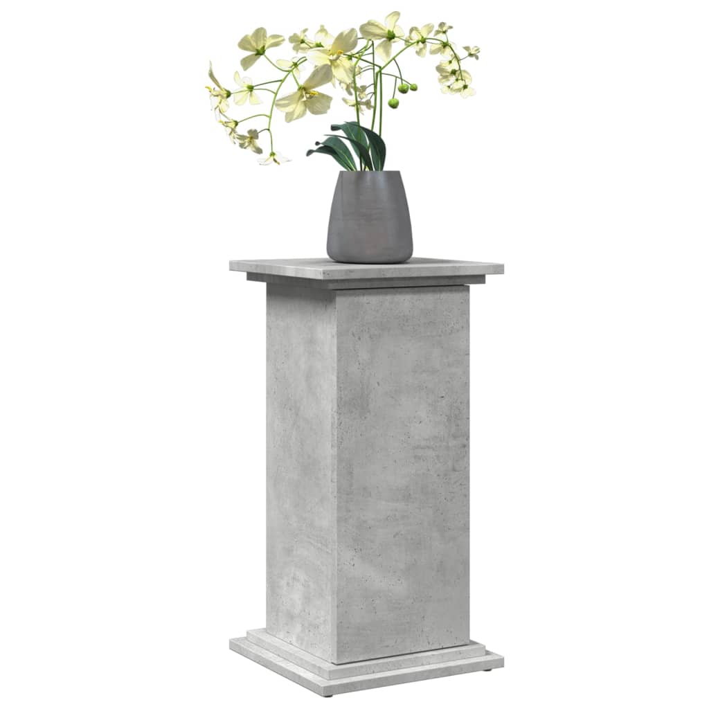 Vidaxx sokkel med opbevaringsplads 31x30x60 cm konstrueret træ betongrå