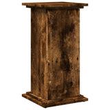 Vidaxx sokkel med opbevaringsplads 31x30x60 cm forarbejdet træ, røget eg
