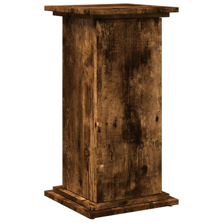 Vidaxx sokkel med opbevaringsplads 31x30x60 cm forarbejdet træ, røget eg