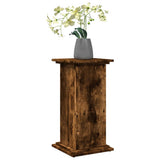 Vidaxx sokkel med opbevaringsplads 31x30x60 cm forarbejdet træ, røget eg