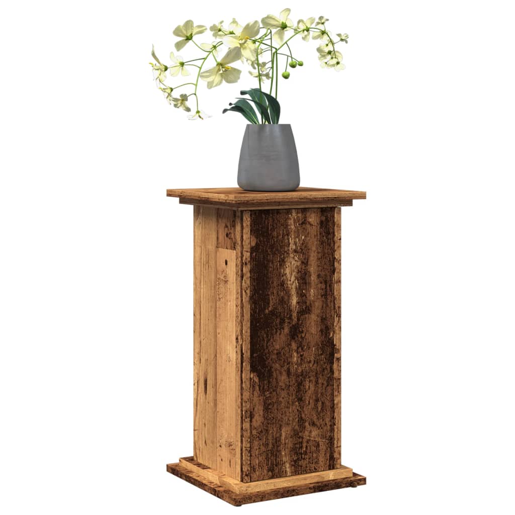 Vidaxx sokkel med opbevaringsplads 31x30x60 cm færdigt træ, gammel træfarve