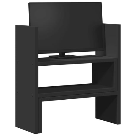 Vidaxx skrivebordsarrangør 40x17x41 cm færdig træ sort