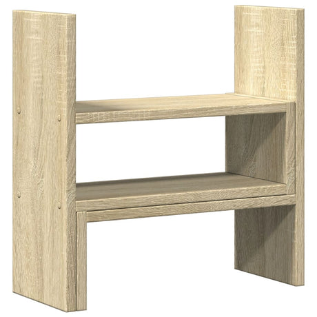 Vidaxx skrivebordsorganisator 40x17x41 cm konstrueret træ sonoma eg-farvet
