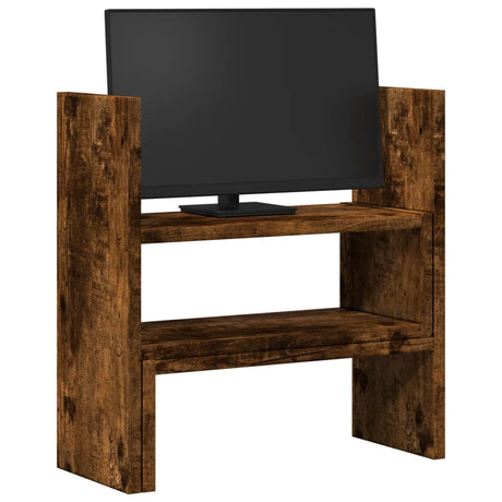 Vidaxx skrivebordsarrangør 40x17x41 cm forarbejdet træ, røget eg farve