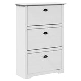 VidaXL skohylde bodo 80x35x118 cm hvid