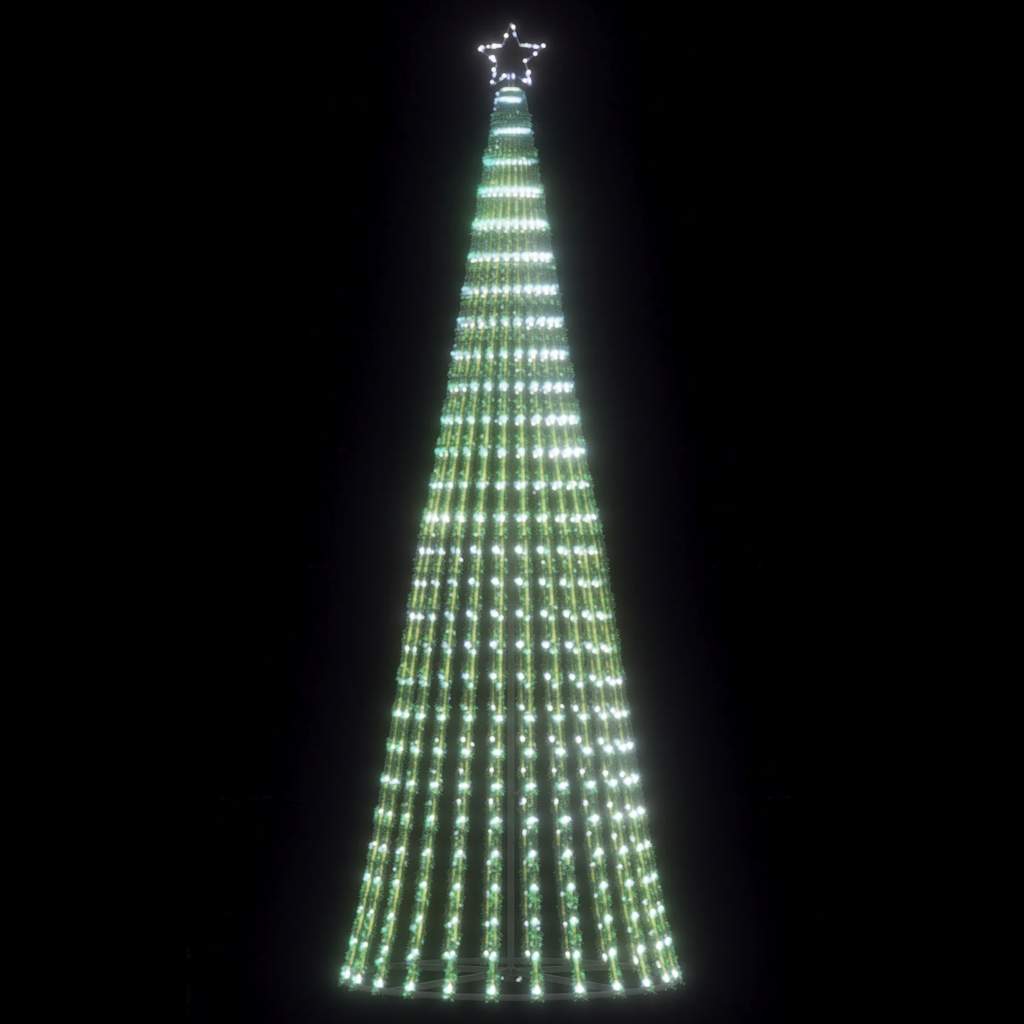 Vidaxxl LED juletræ 475 LED'er kold hvid 247 cm