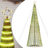 Vidaxxl LED juletræ 1028 LEDs varm hvid 403 cm