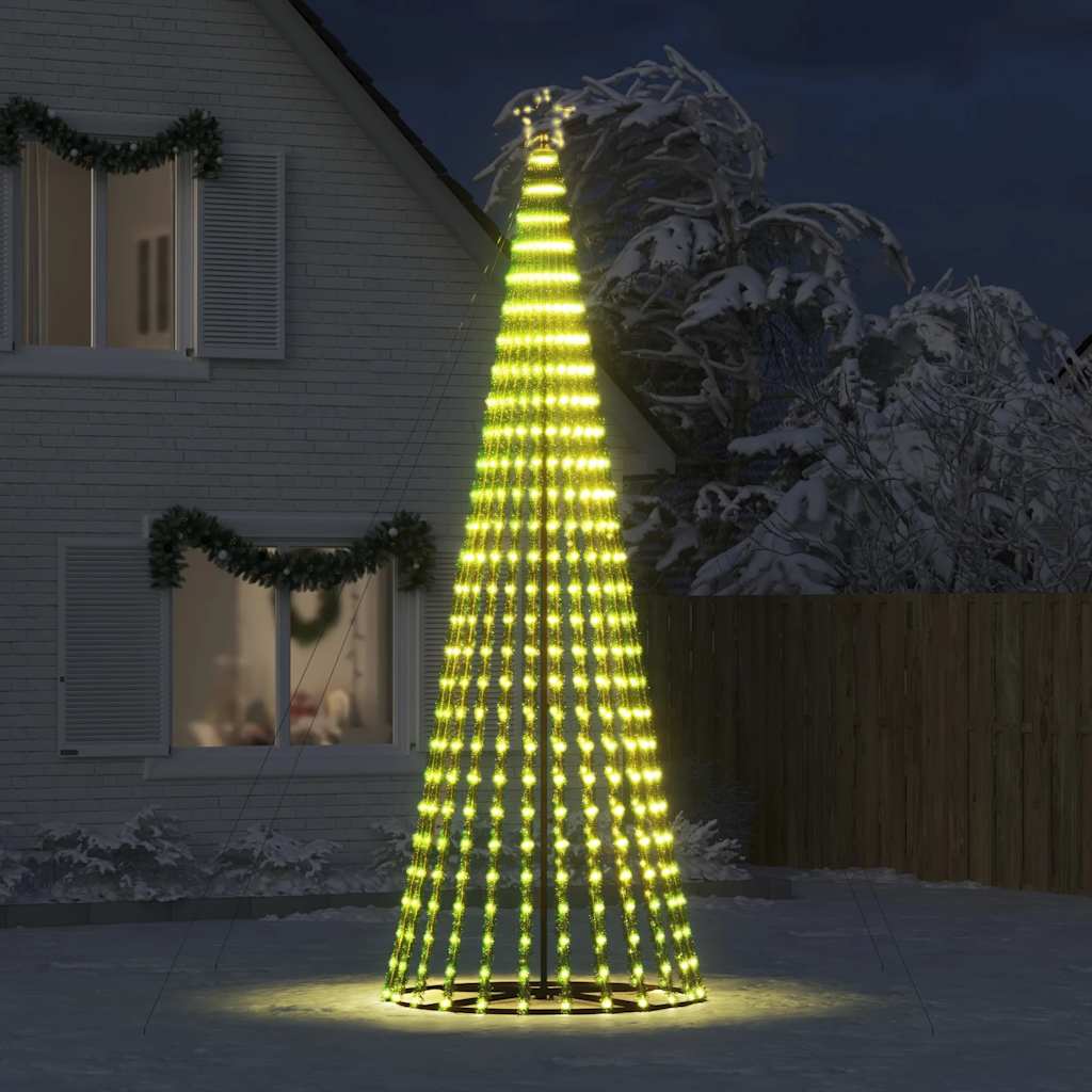 Vidaxxl LED juletræ 1028 LEDs varm hvid 403 cm