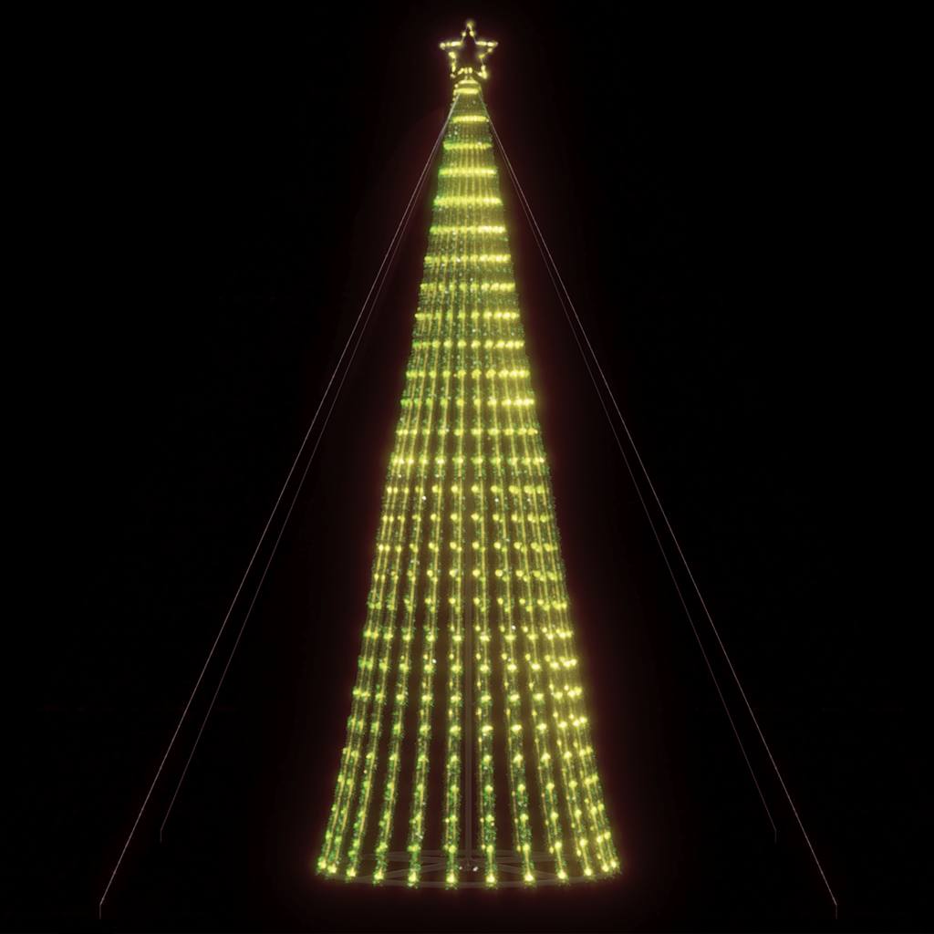 Vidaxxl LED juletræ 1028 LEDs varm hvid 403 cm