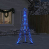 Vidaxxl LED juletræ 363 LEDs 182 cm blå