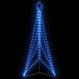Vidaxxl LED juletræ 363 LEDs 182 cm blå