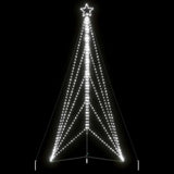 Vidaxxl LED juletræ 615 LED'er kold hvid 404,5 cm