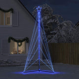 Vidaxxl LED juletræ 615 LEDs 404,5 cm blå