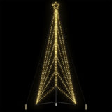 Vidaxxl LED juletræ 861 LEDs varm hvid 478 cm