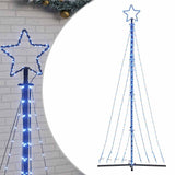 Vidaxxl LED juletræ 447 LEDs 249 cm blå