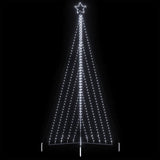 Vidaxxl LED juletræ 570 LED'er kold hvid 399 cm