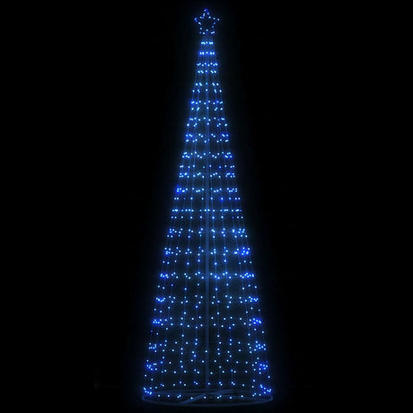 Vidaxxl LED juletræ 550 LEDs 304 cm blå