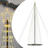 Vidaxxl LED juletræ 1534 LEDs varm hvid 503 cm