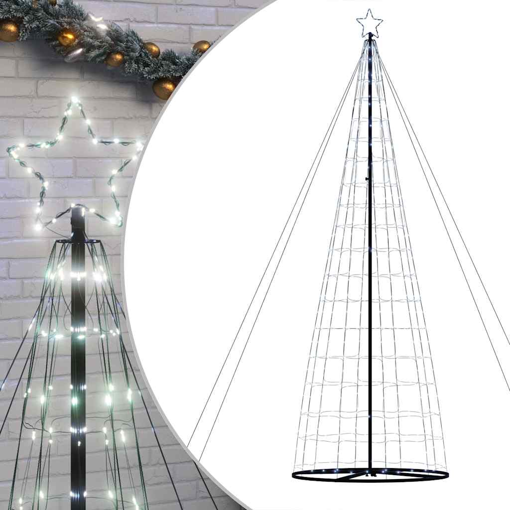 VidaXL Lyskegle 1534 kold hvide LED'er 503 cm