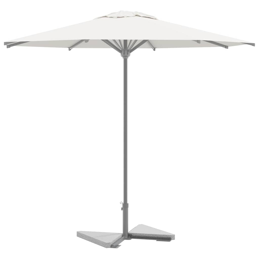 Vidaxx parasol bundplader 2 stk trekantede 14 kg granitgrå