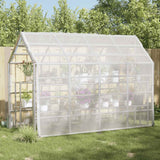 Vidaxl plantenafdekking met zeilringen 3x5 m polyethyleen